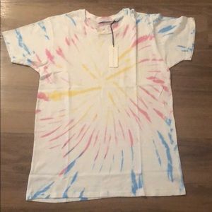 DAYDREAMER tie dye spiral size large new with tags